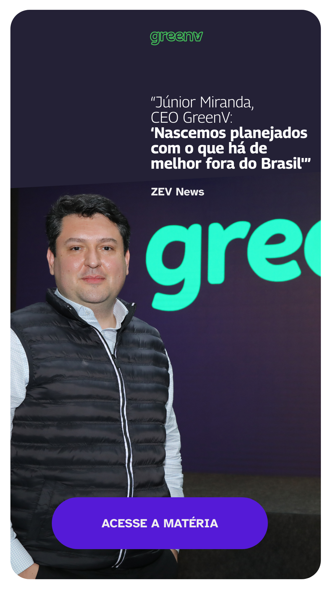 GreenV na Mídia