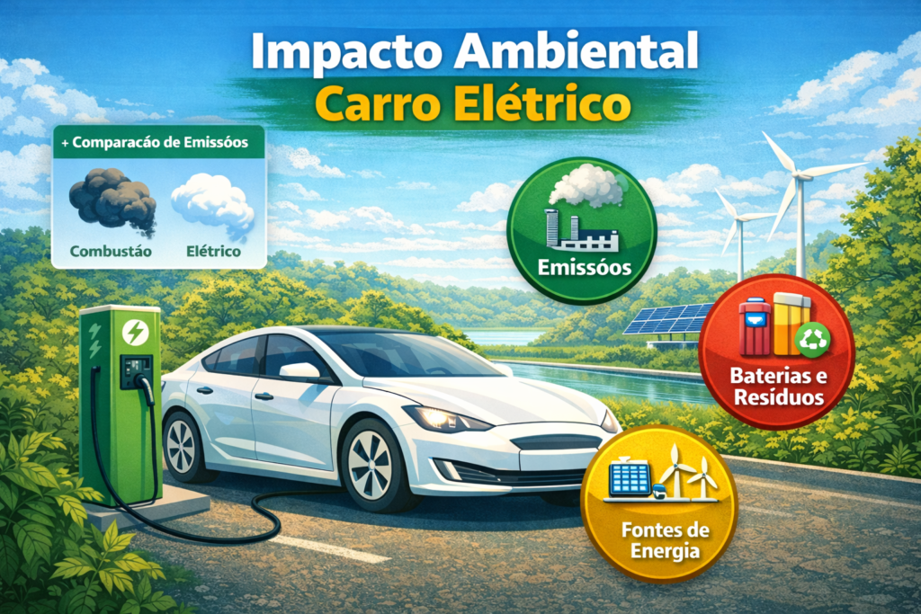impacto ambiental carros elétricos